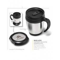 Heatwave USB Coffee Warmer & Mug